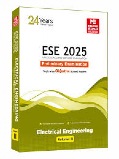 ESE 2025: Preliminary Exam: Electrical Engineering Objective Solved Paper Vol-2 at Ashirwad Publication